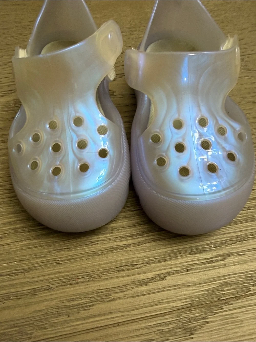 Mini Melissa iridescent pearl